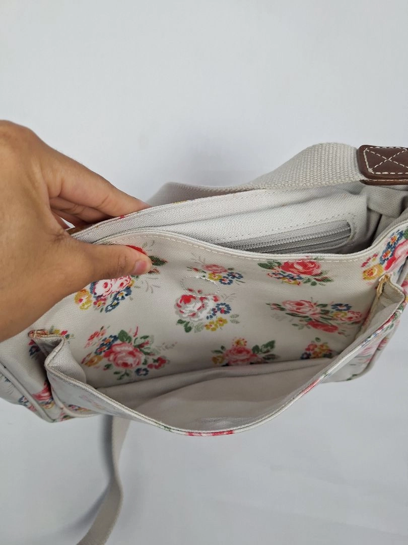 Cath Kidson Vintage Floral Small Messenger Bag