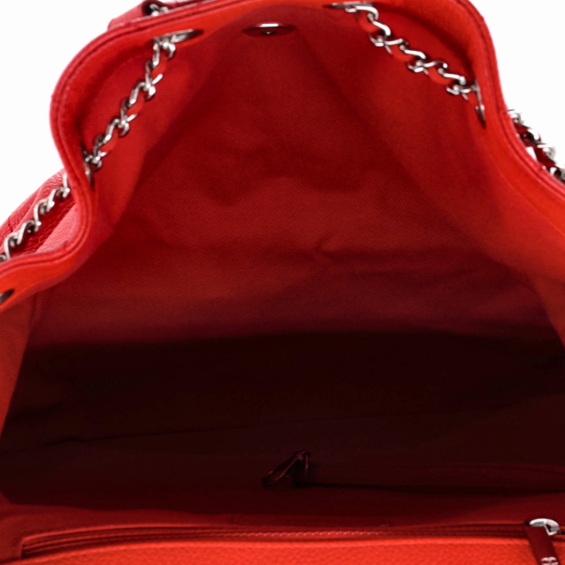 CC Drawstring Backpack Quilted Caviar Medium