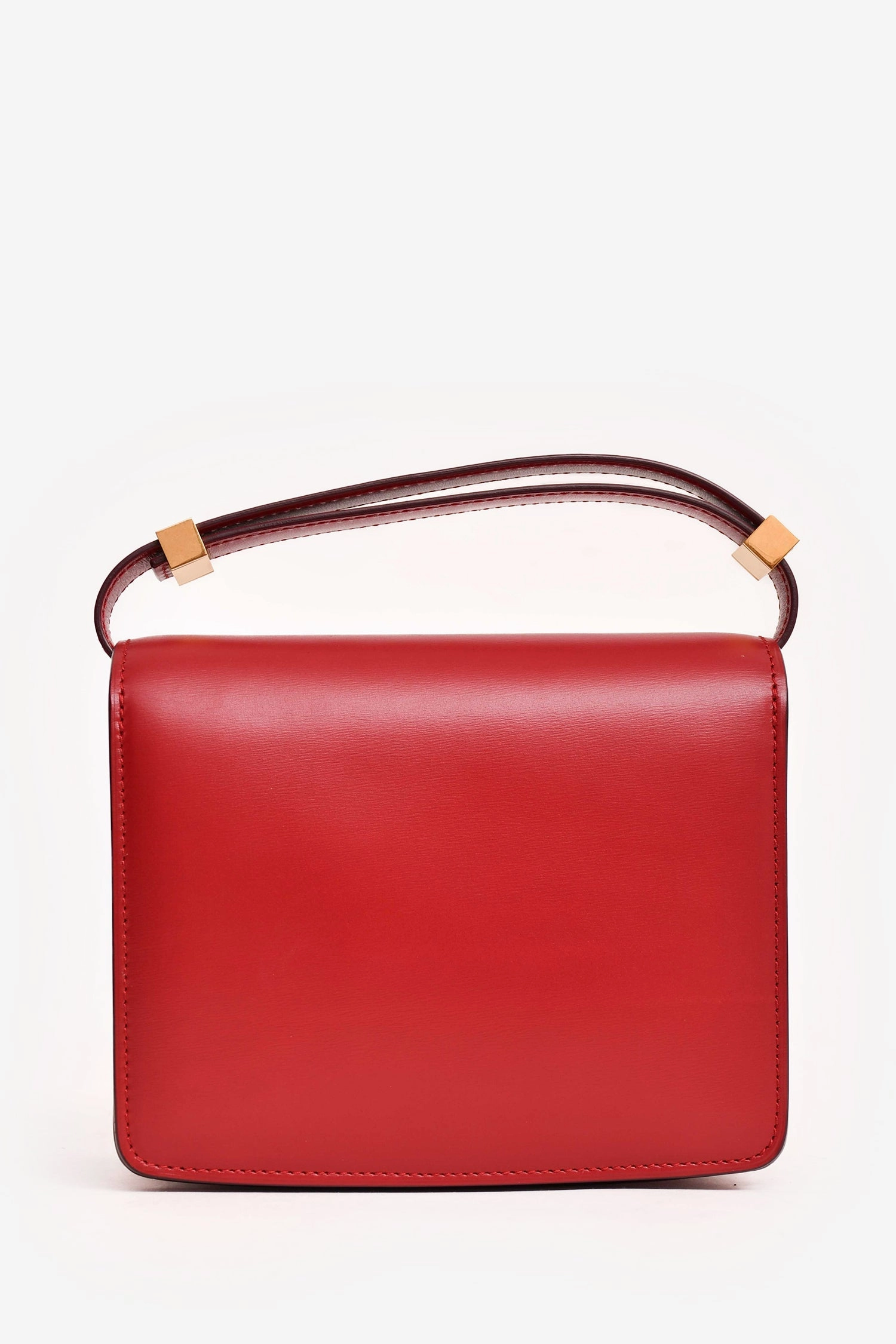 Celine 2016 Red Leather Nano Classic Box Bag