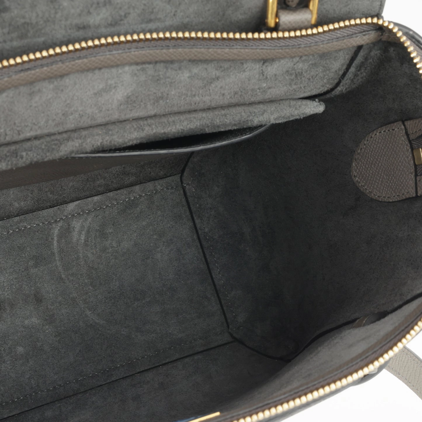 Celine - Micro Belt Bag - Grey Calfskin GHW - Pre-Loved