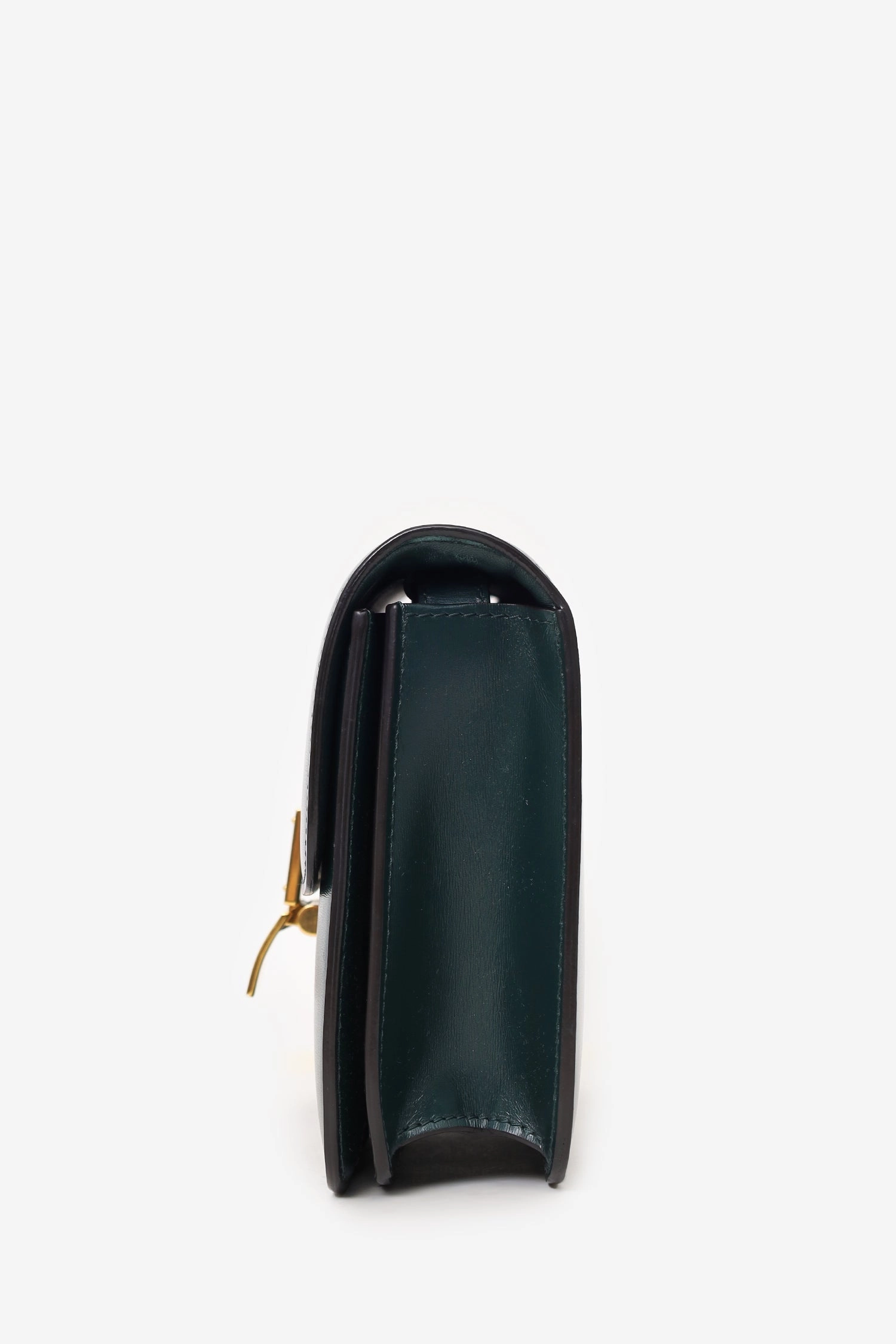 Celine Green Leather Teen Box Bag
