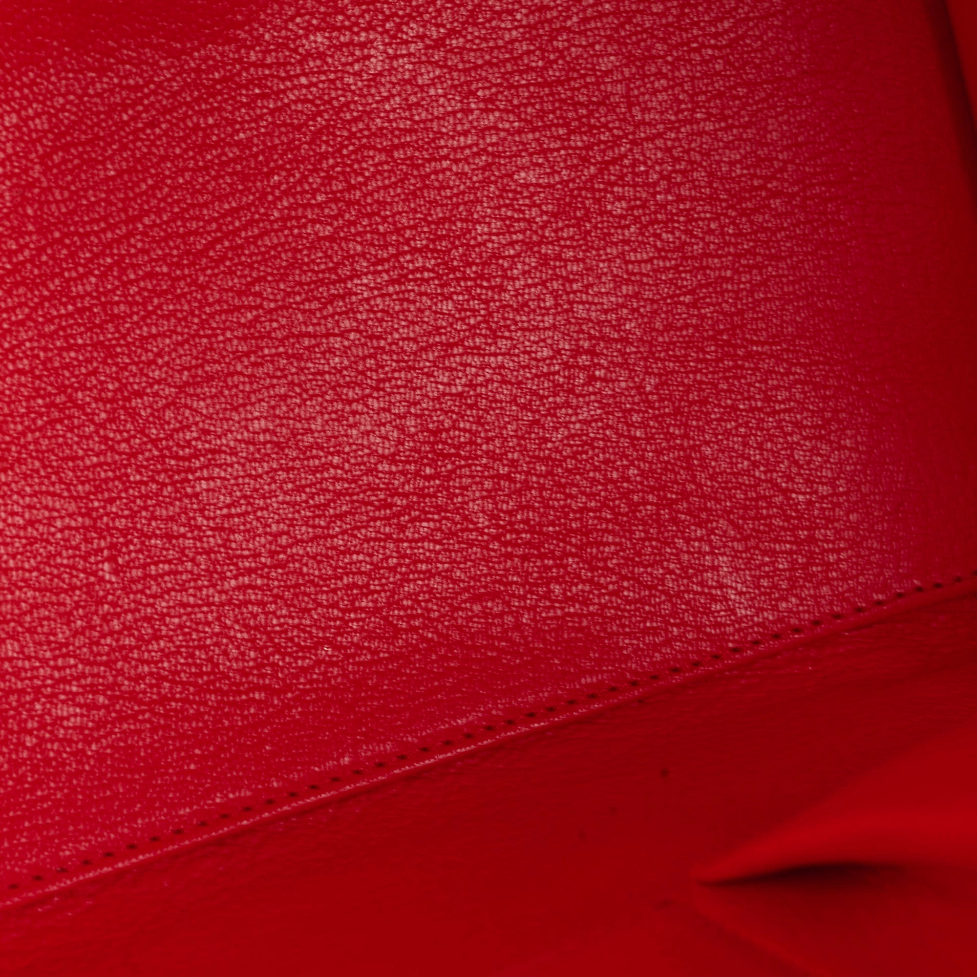 Celine Luggage Micro Red