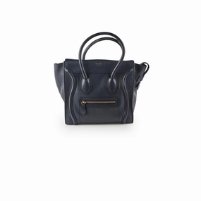 Celine Micro Luggage Black