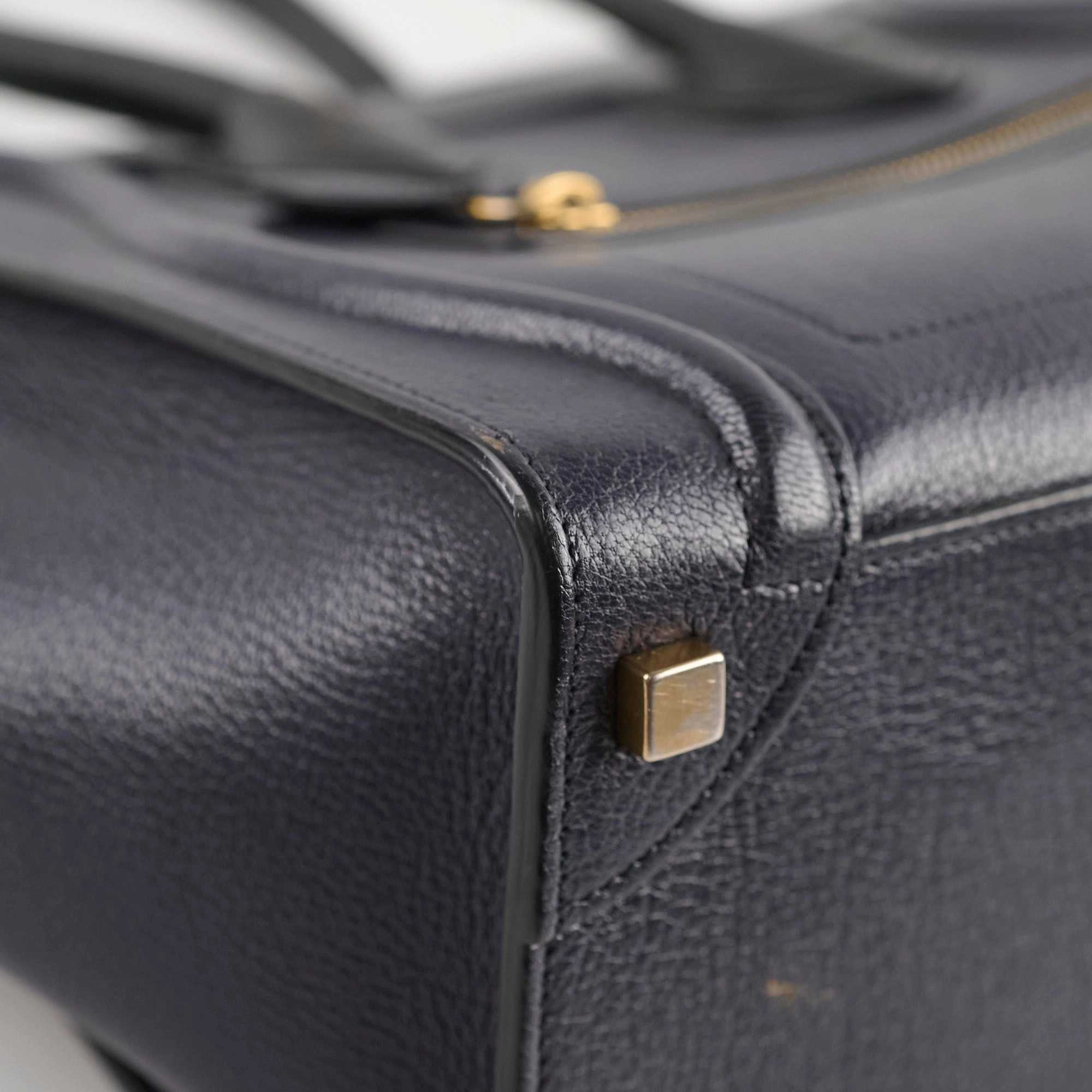 Celine Micro Luggage Navy