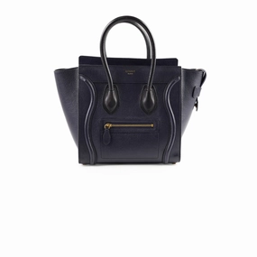 Celine Micro Luggage Navy