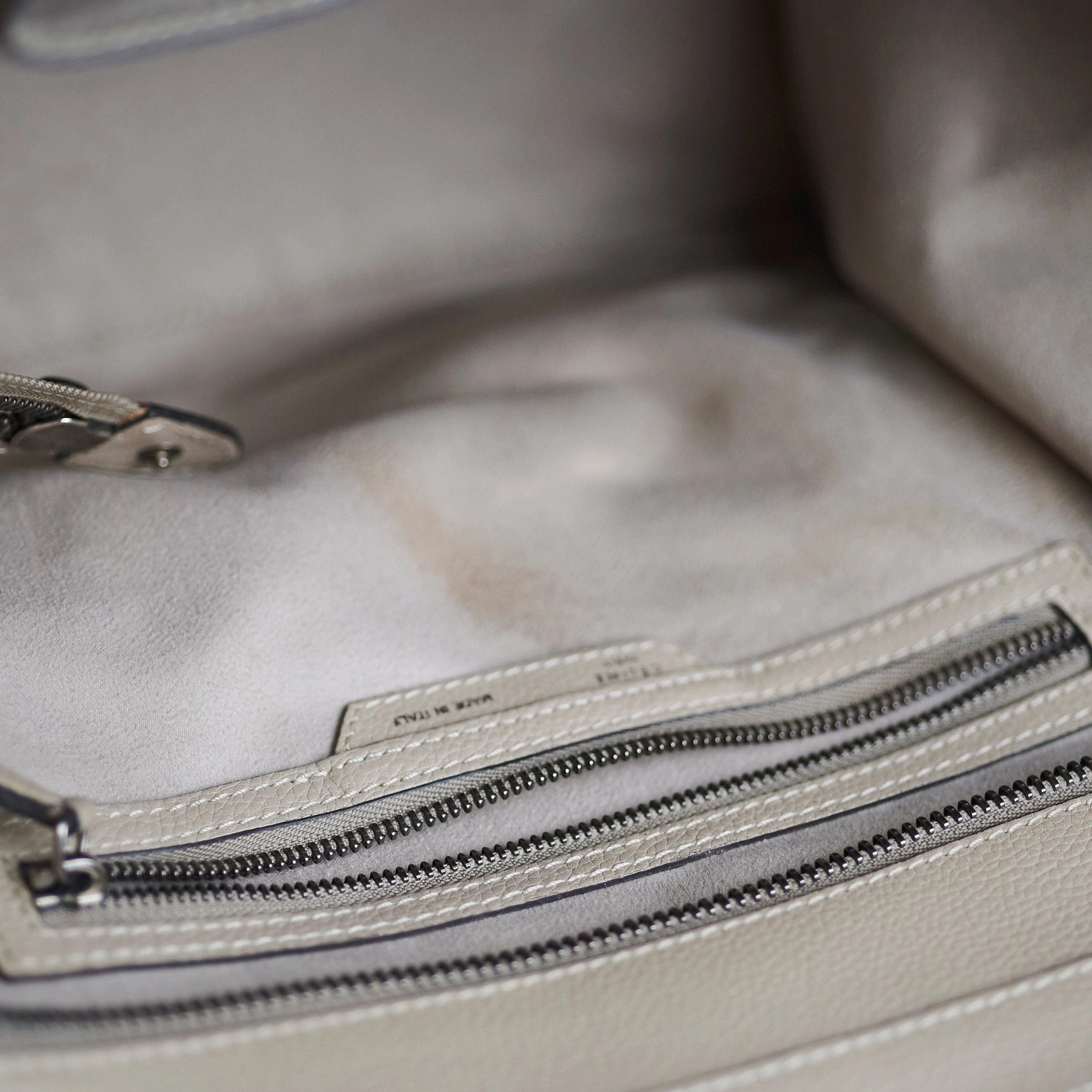 Celine Micro Luggage Tote Beige