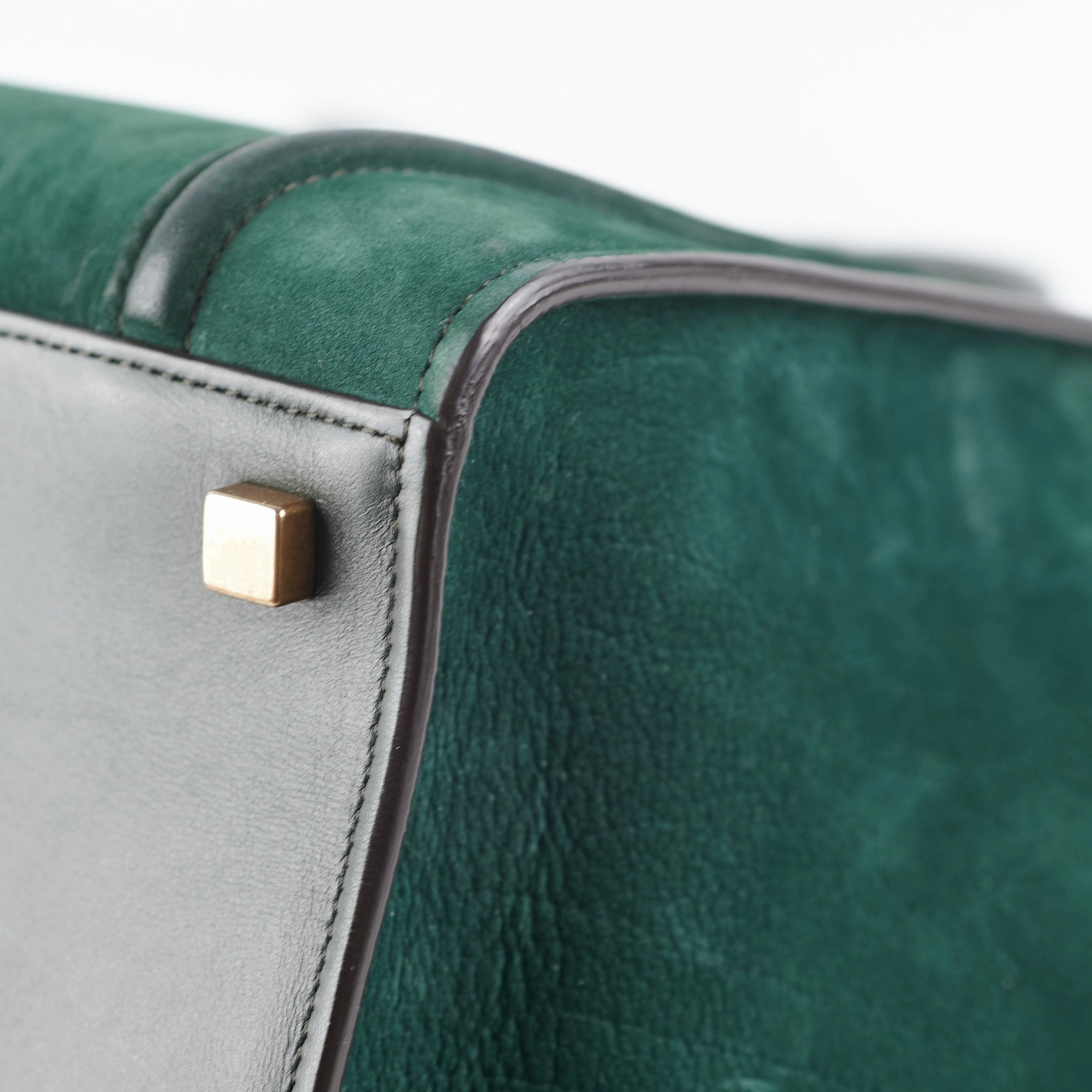 Celine Mini Luggage Green
