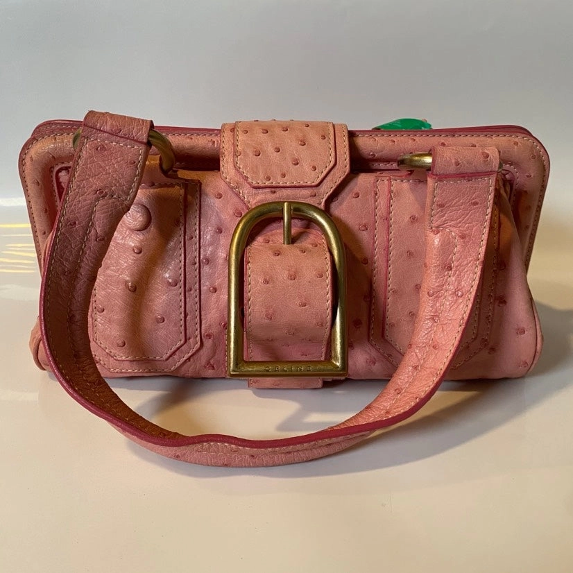 Celine Preloved Pink Shoulder Bag