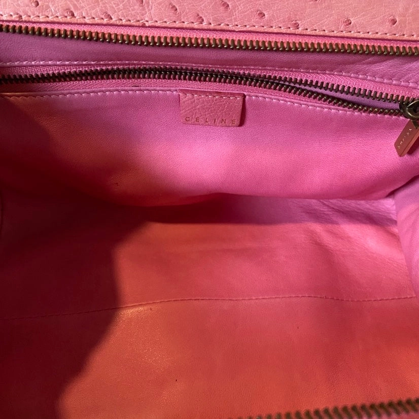Celine Preloved Pink Shoulder Bag