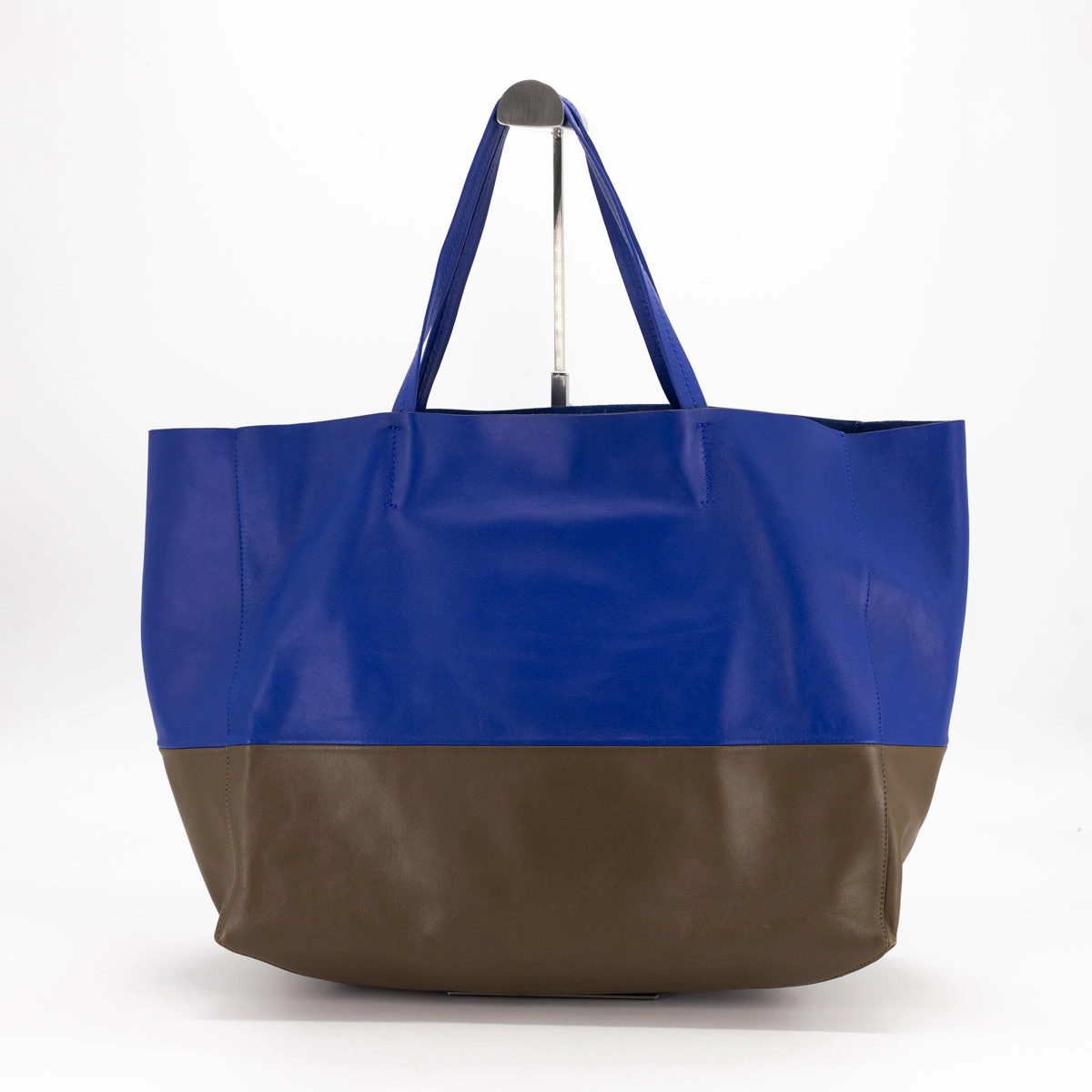 Celine Shoppers Tote Two Toned Blue/Grey
