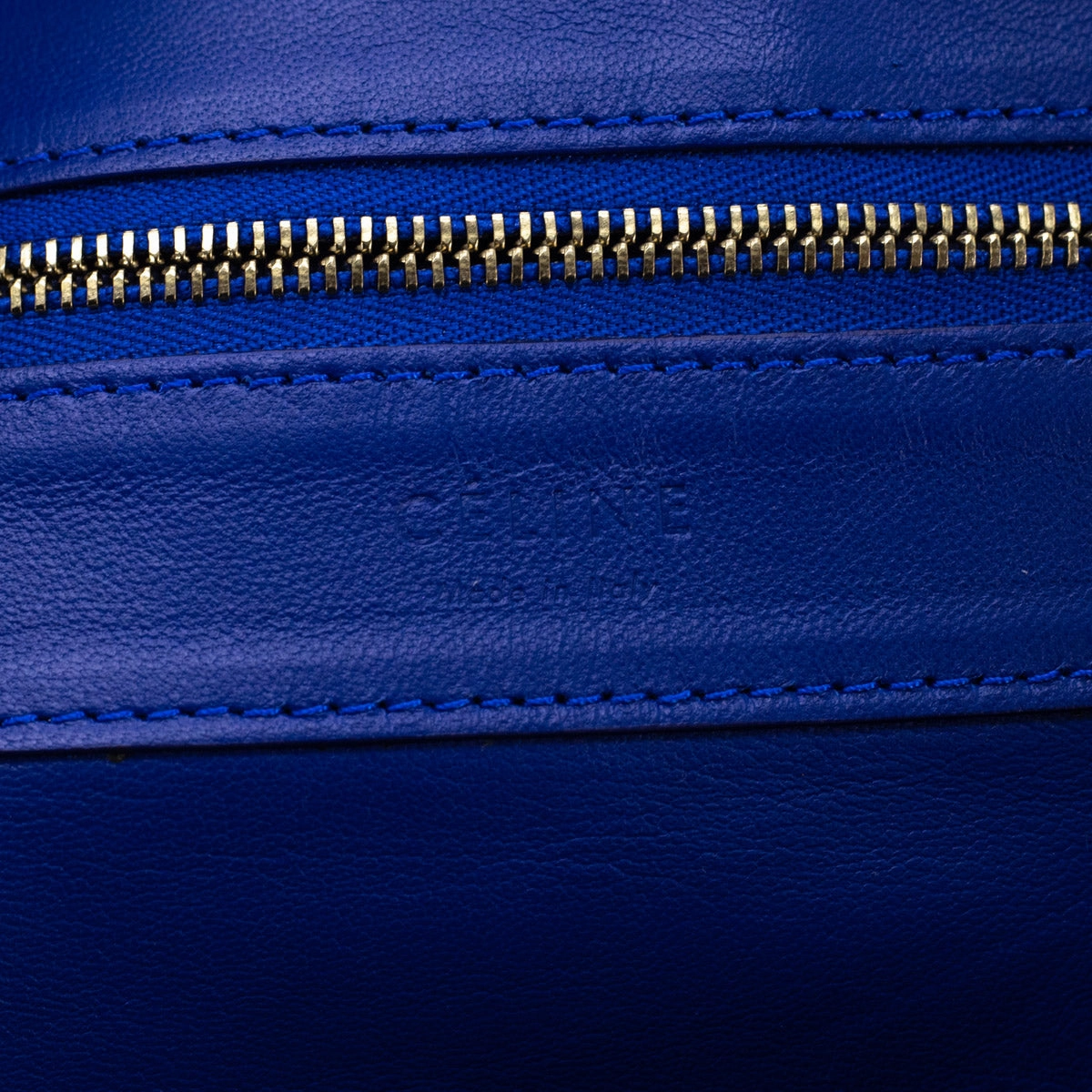 Celine Shoppers Tote Two Toned Blue/Grey