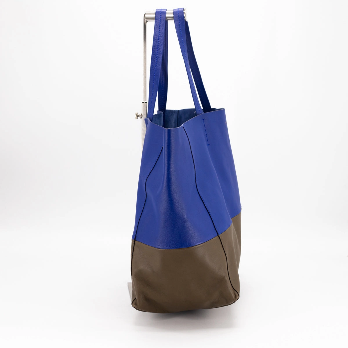 Celine Shoppers Tote Two Toned Blue/Grey