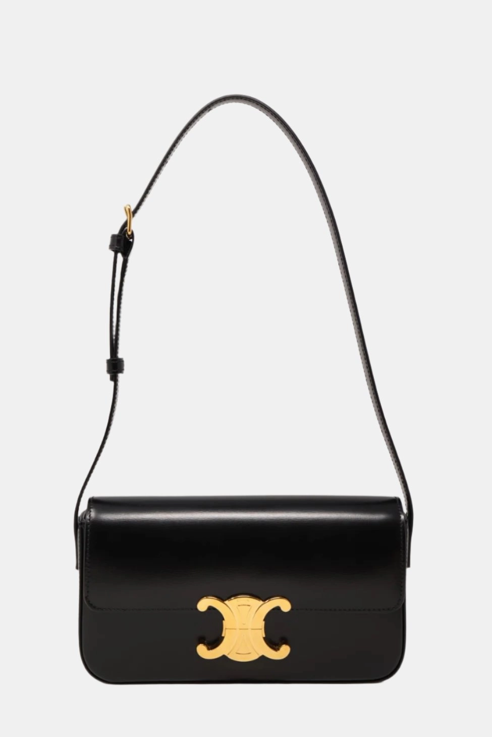 Celine SHOULDER BAG CLAUDE CALFSKIN BLACK