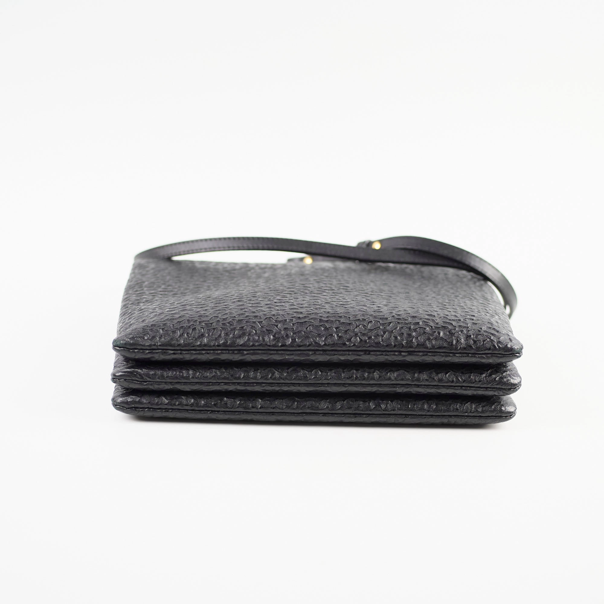 Celine Trio Crossbody Bag Black