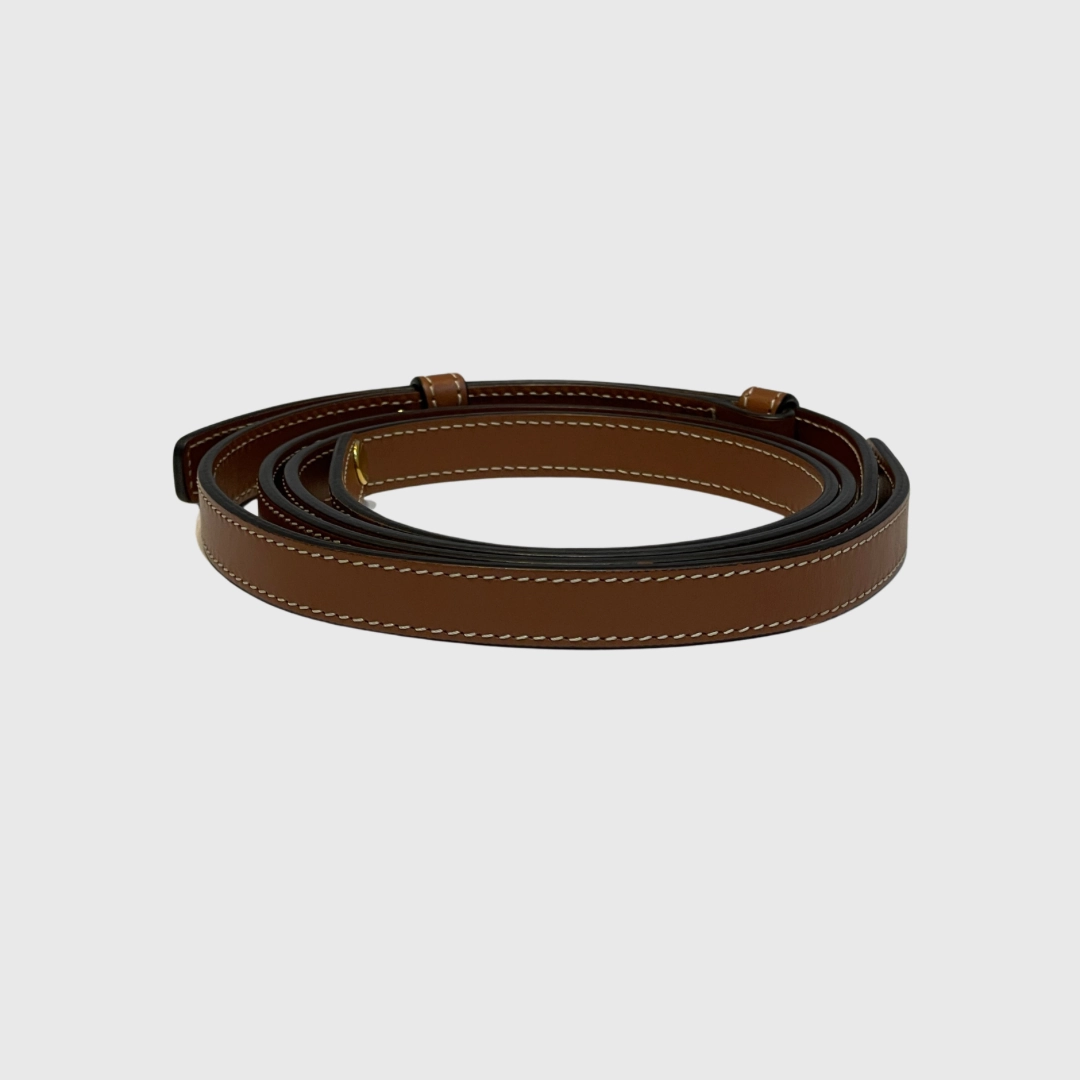 Celine Triomphe Crossbody Mini Canvas Brown GHW