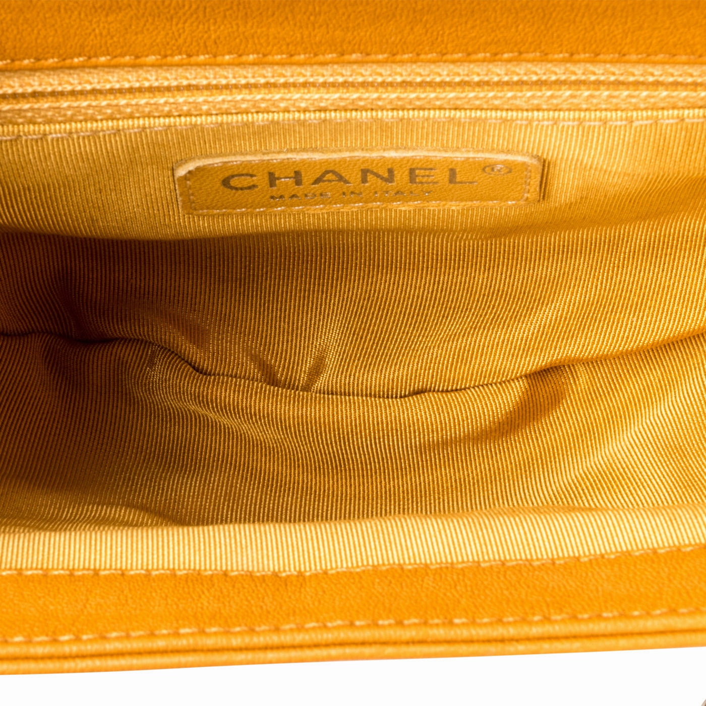Chain Around Crossbody Bag - Mustard - SHW