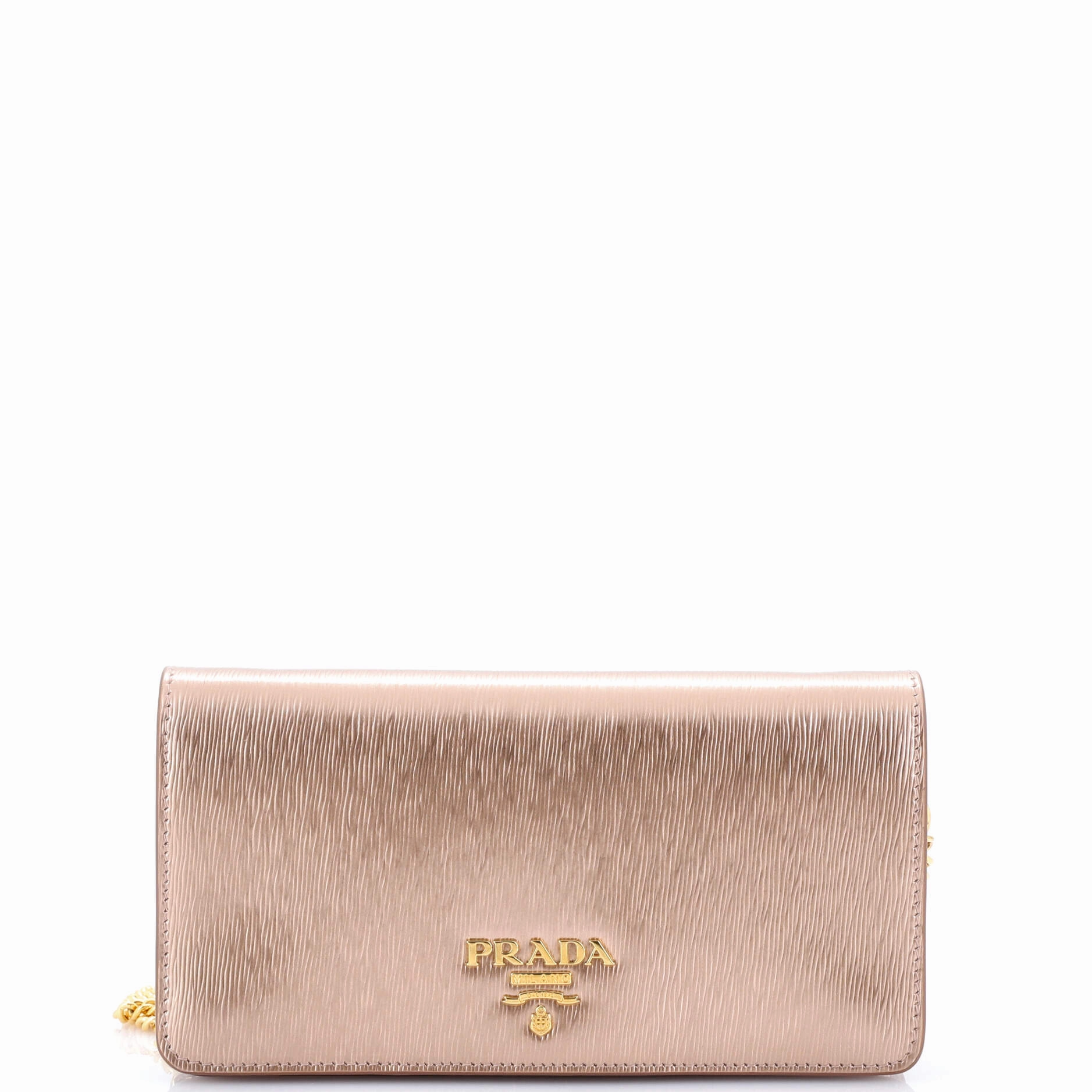 Chain Wallet Crossbody Saffiano Leather