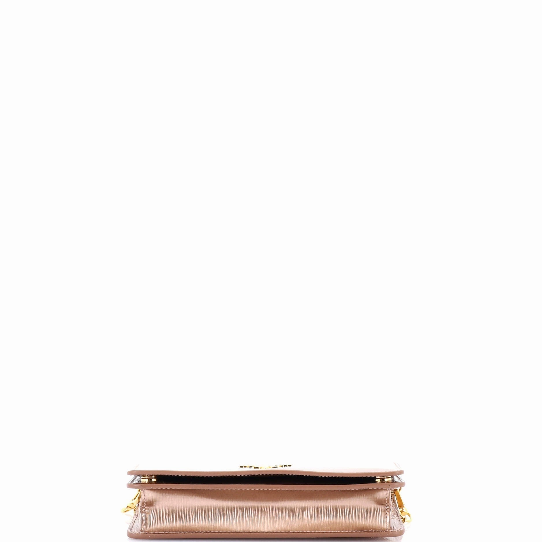 Chain Wallet Crossbody Saffiano Leather