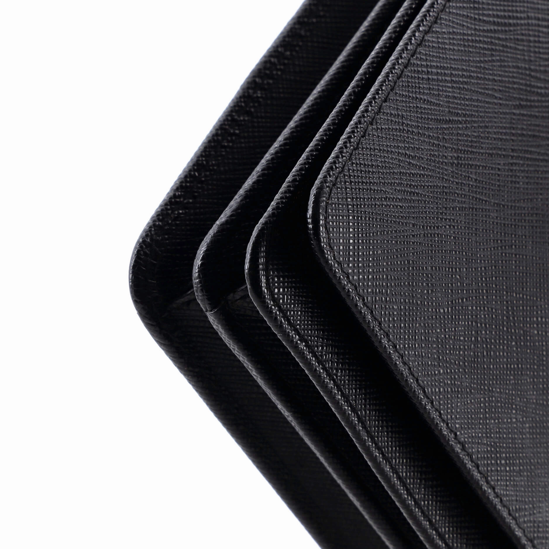 Chain Wallet Crossbody Saffiano Leather