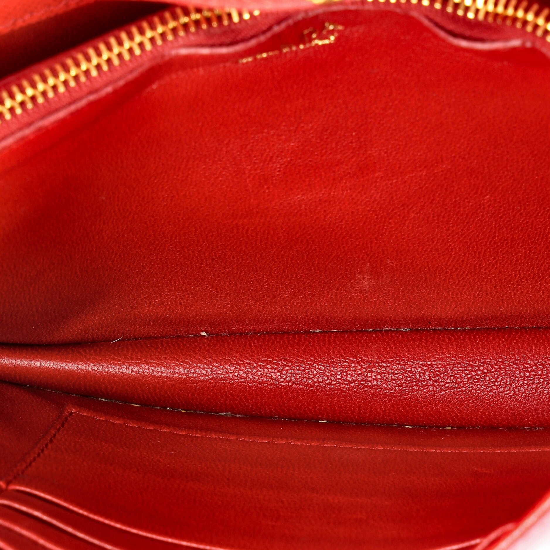 Chain Wallet Crossbody Saffiano Leather
