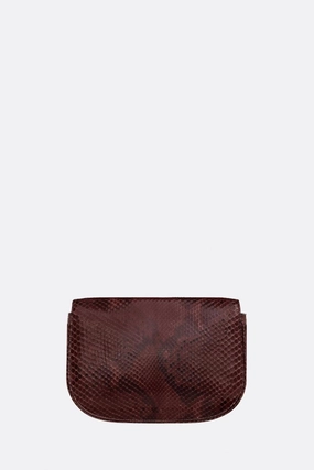 Chaine Triomphe Crossbody Bag In Python