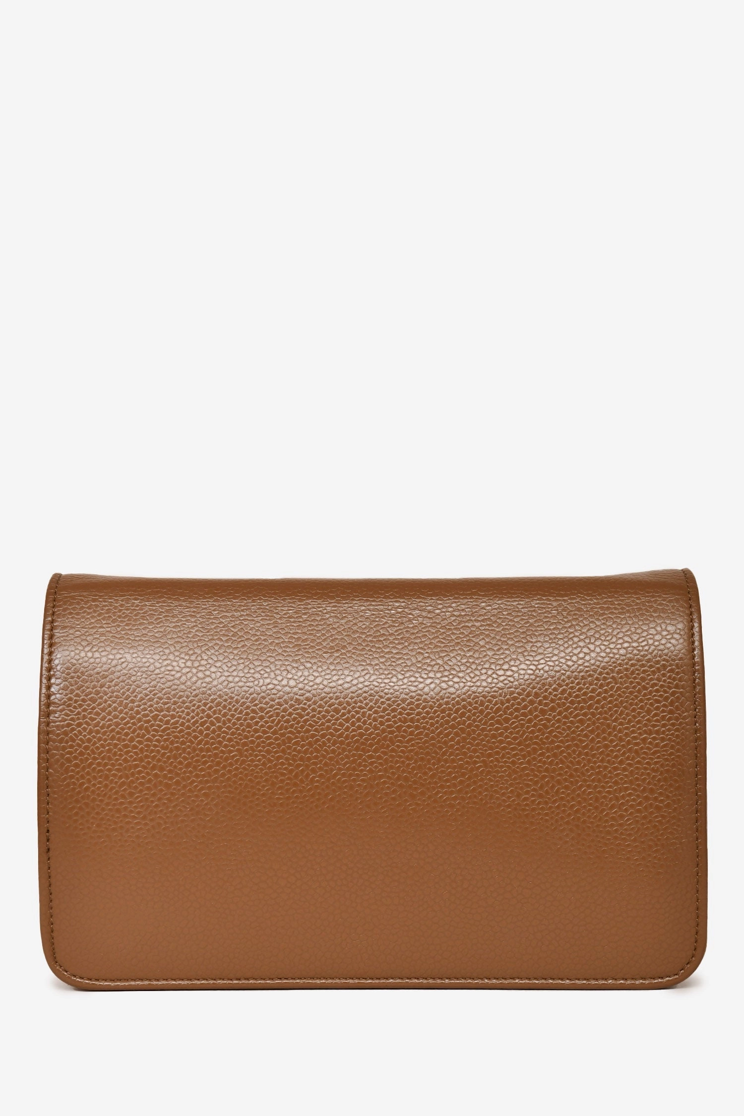 Chanel 2012-13 Brown Caviar Leather CC Logo Wallet On Chain