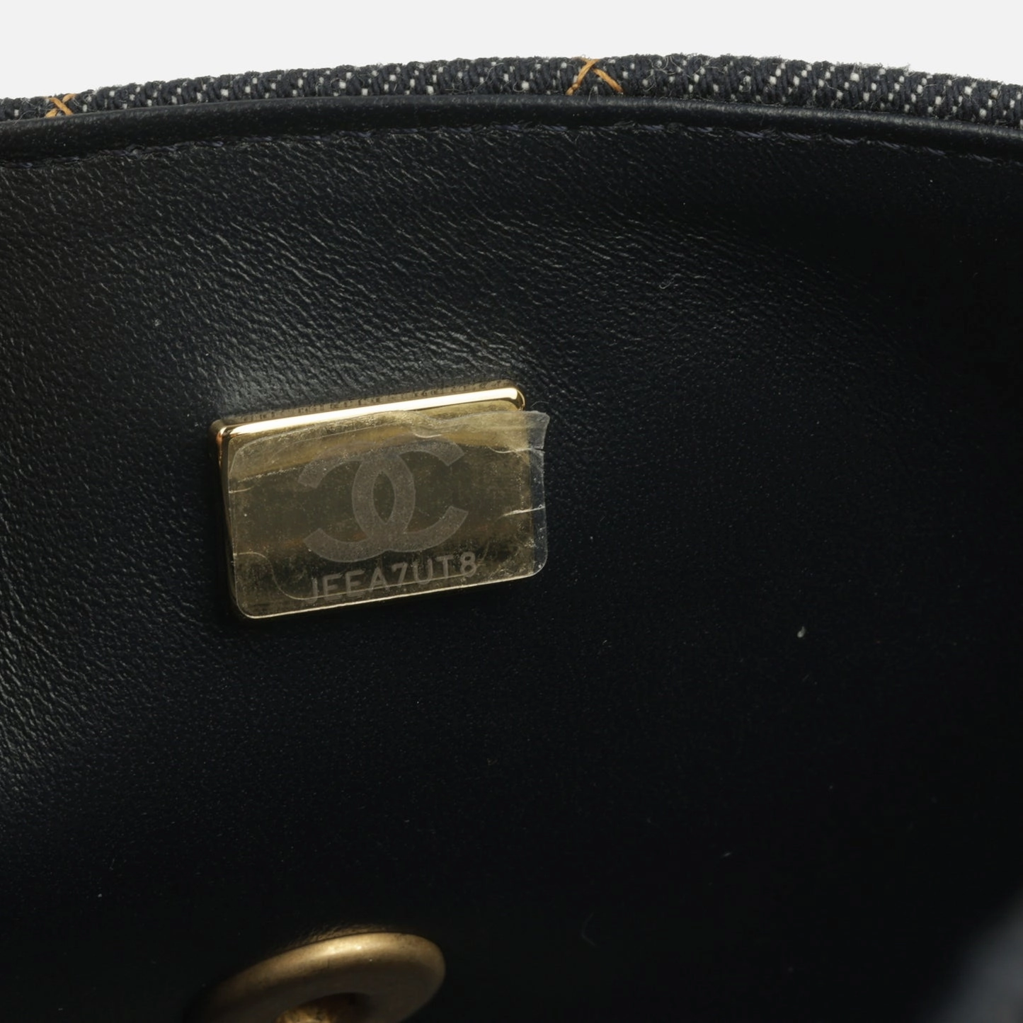 Chanel 25C Mini Flap - Indigo Denim