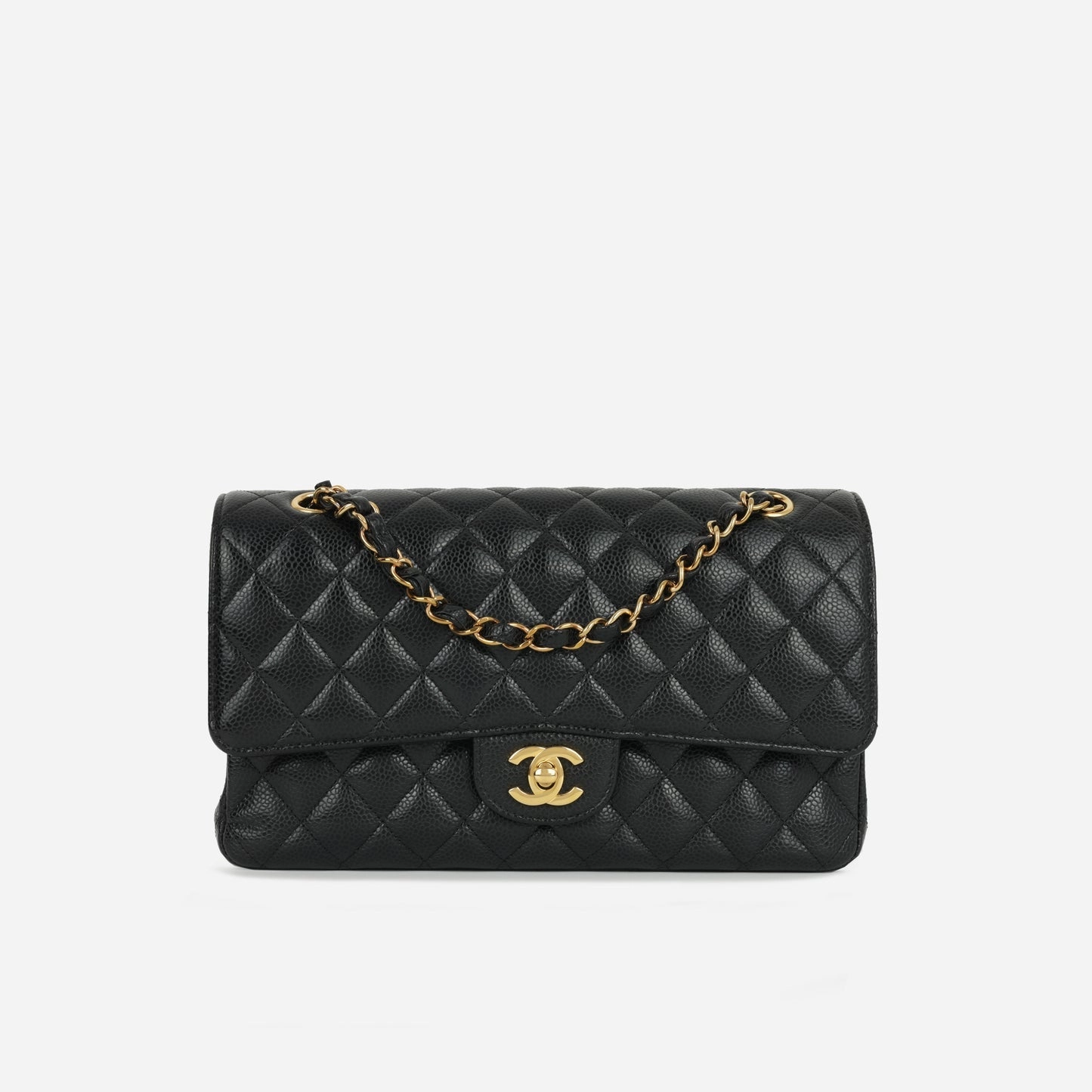 Chanel - Medium Classic Flap - Black Caviar GHW - 2022 - Pre-Loved