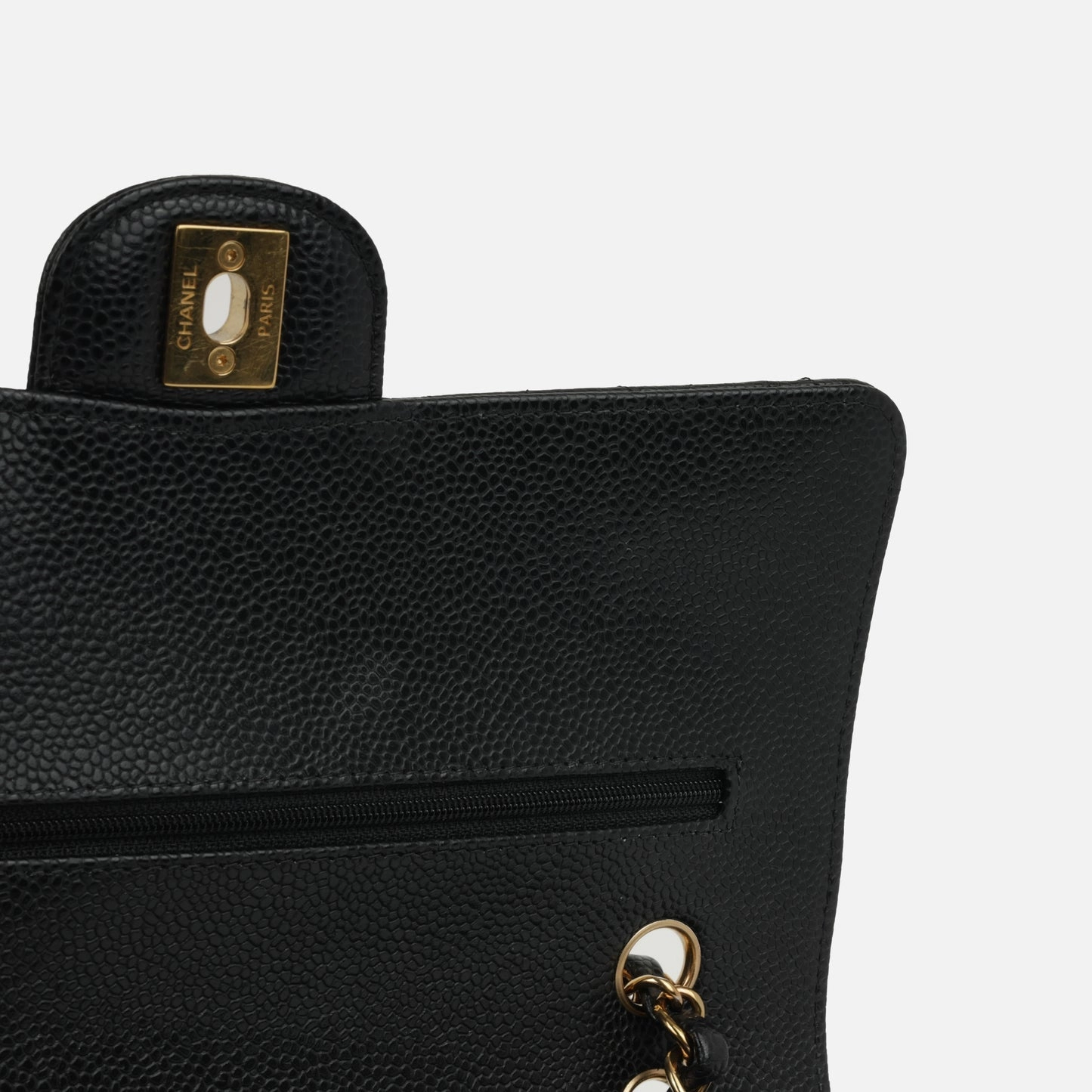 Chanel - Medium Classic Flap - Black Caviar GHW - 2022 - Pre-Loved