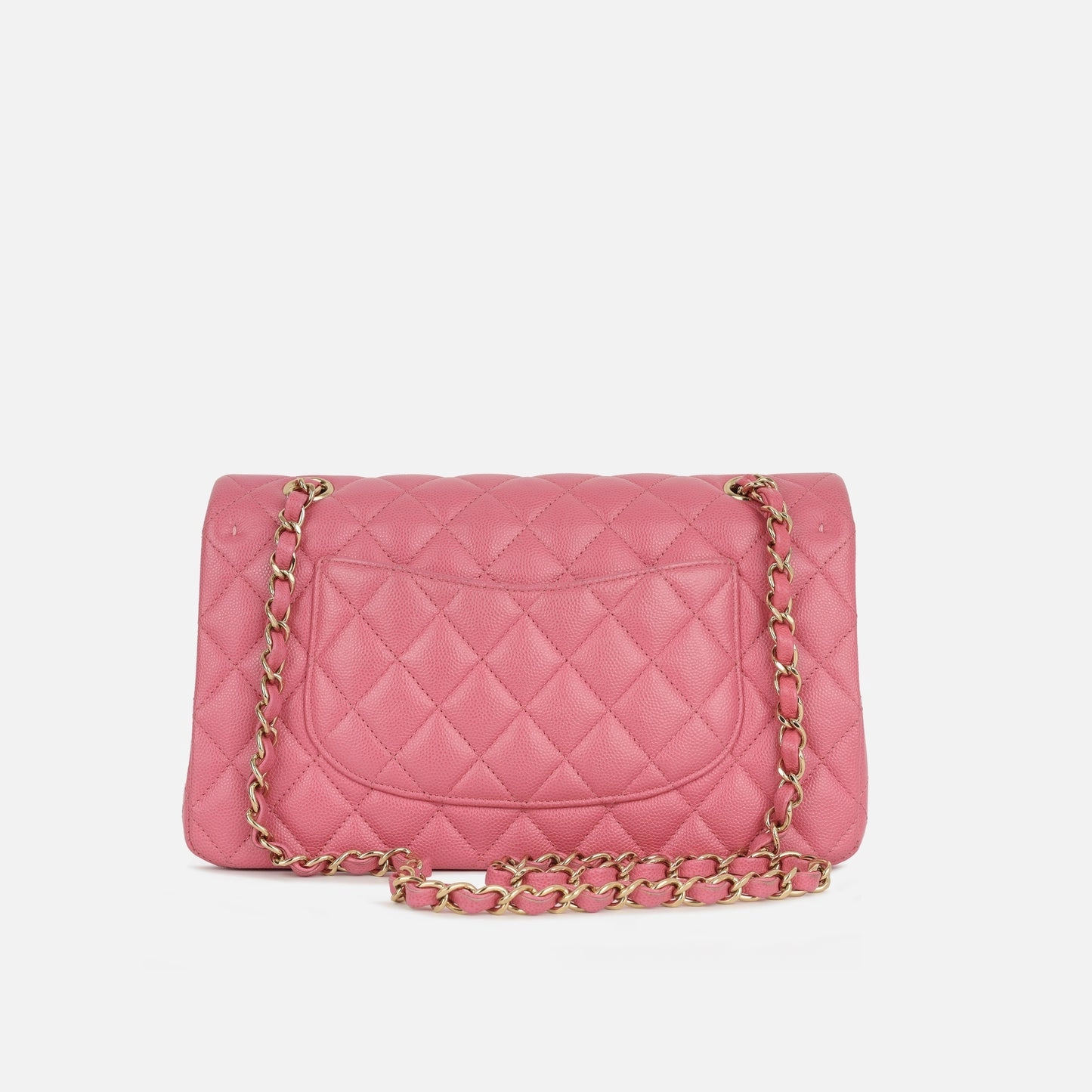 Chanel - Medium Classic Flap - Pink Caviar CGHW - 2019 - Pre-Loved