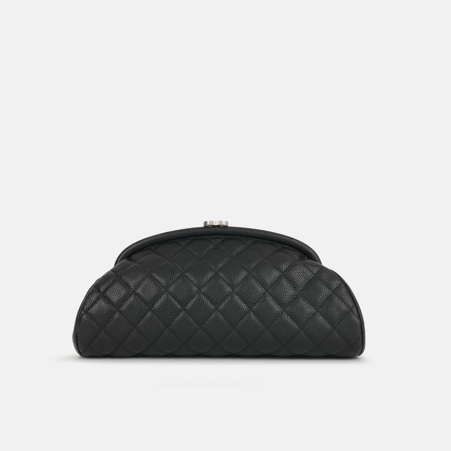 Chanel - Timeless Clutch - Black Caviar SHW - 2006- Pre-Loved