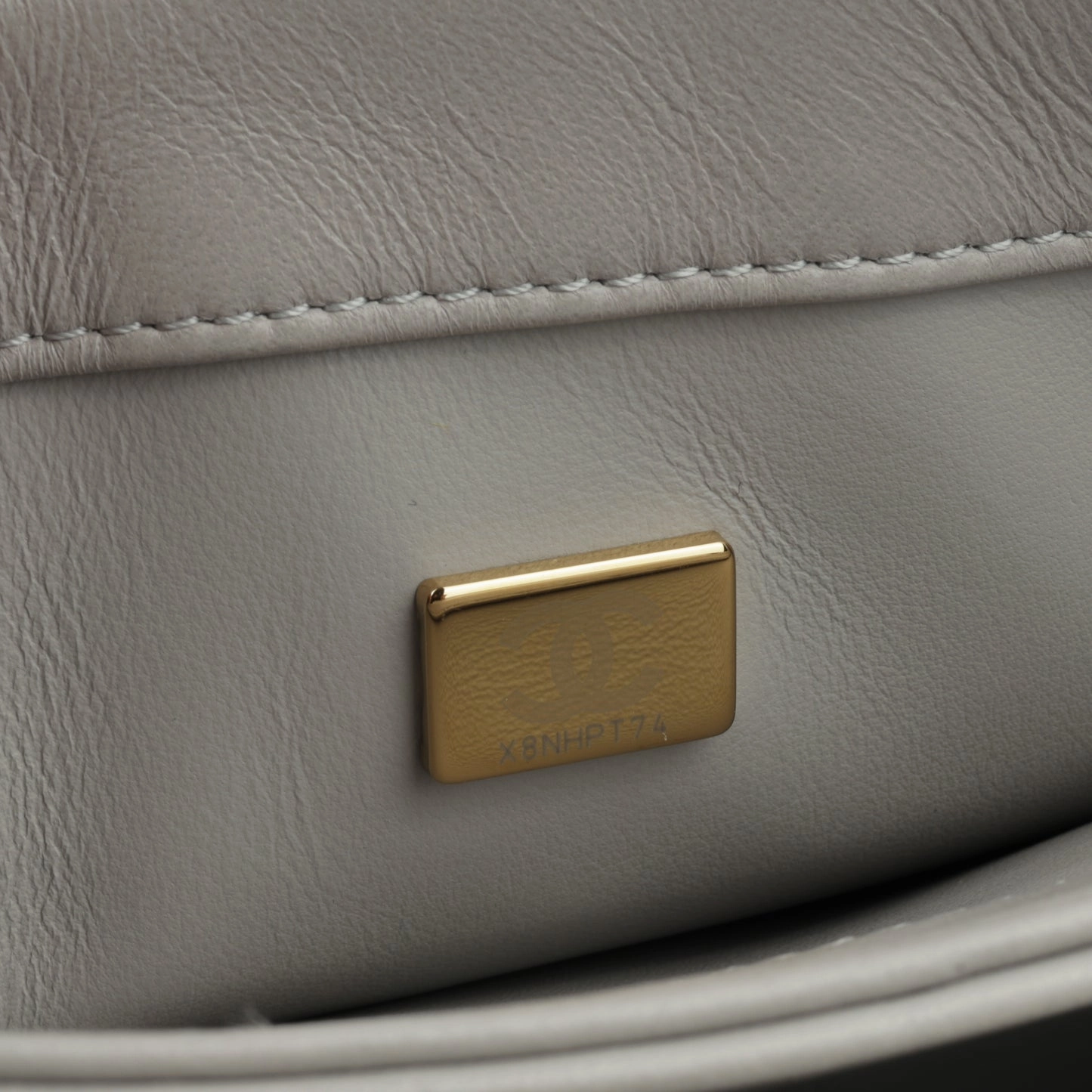 Chanel - Trendy CC Flap Bag - Small - Grey Lambskin CGHW - Pre-loved - 2022
