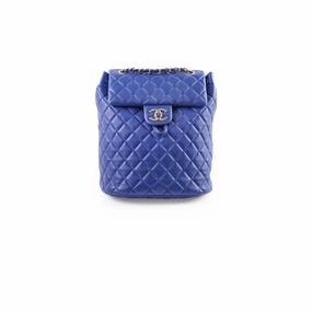 Chanel Backpack Royal Blue Lambskin (22 Series)