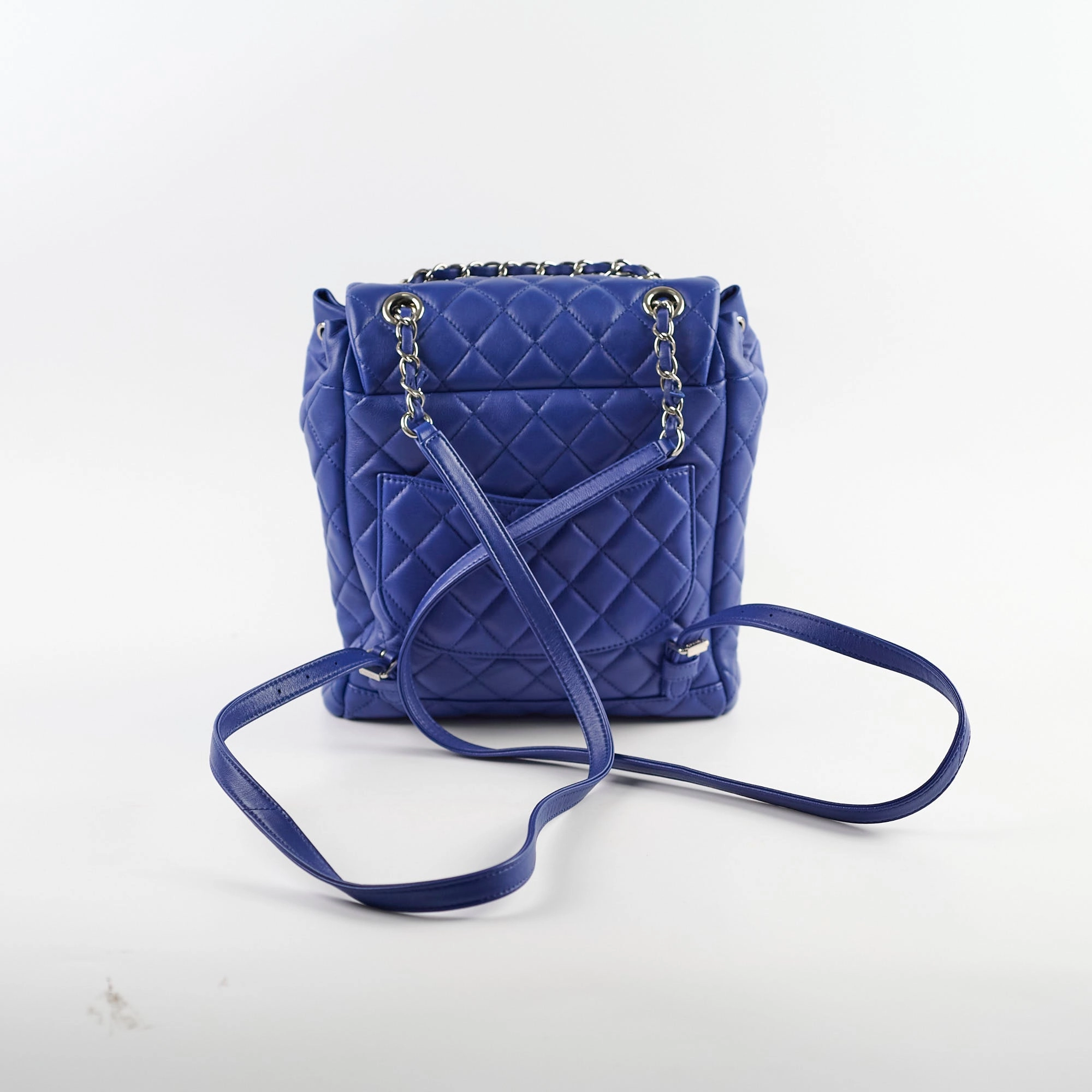 Chanel Backpack Royal Blue Lambskin (22 Series)