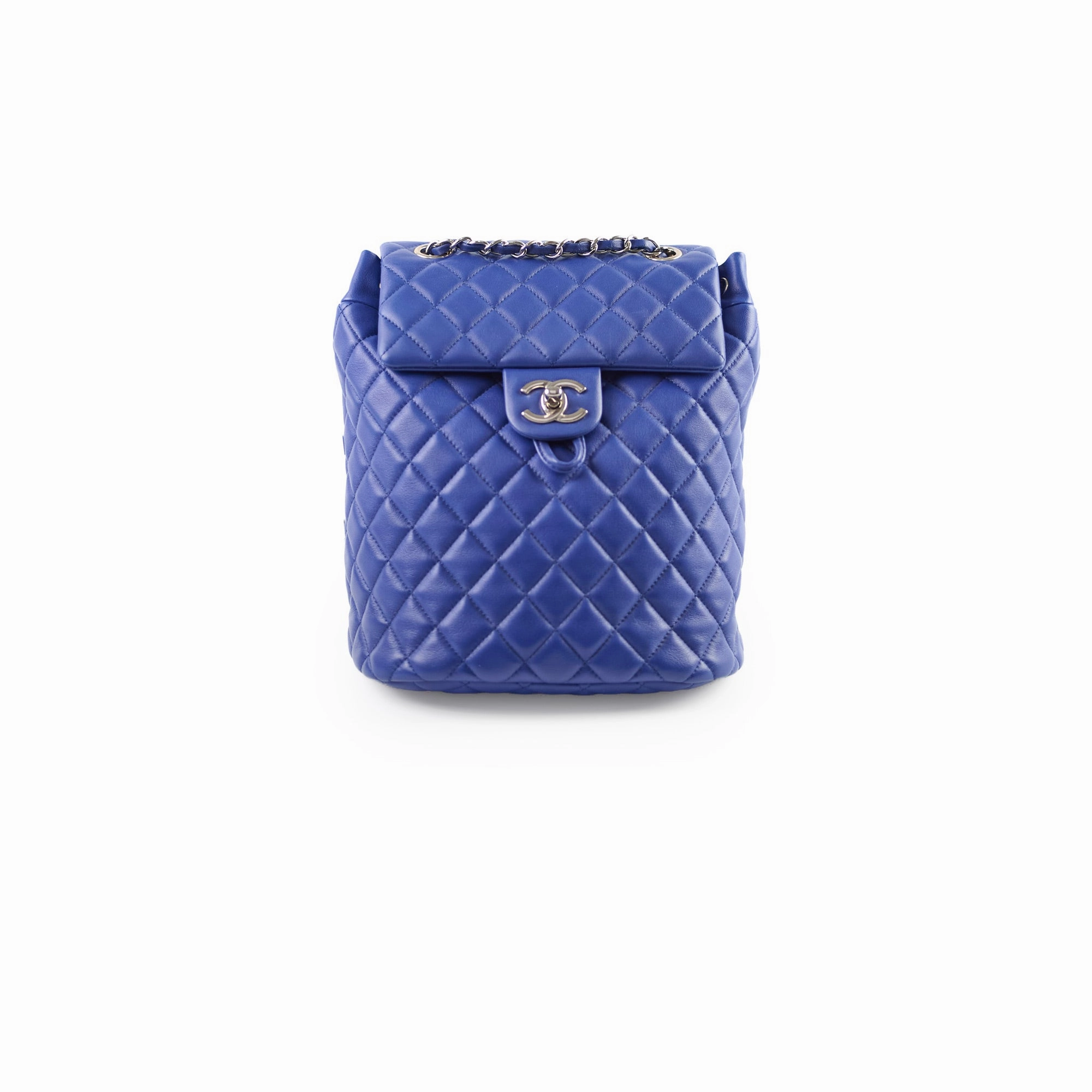 Chanel Backpack Royal Blue Lambskin (22 Series)