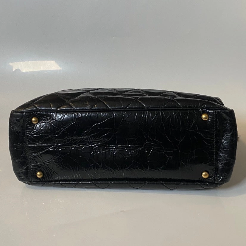 Chanel Black Quilted Leather Shoulder Bag