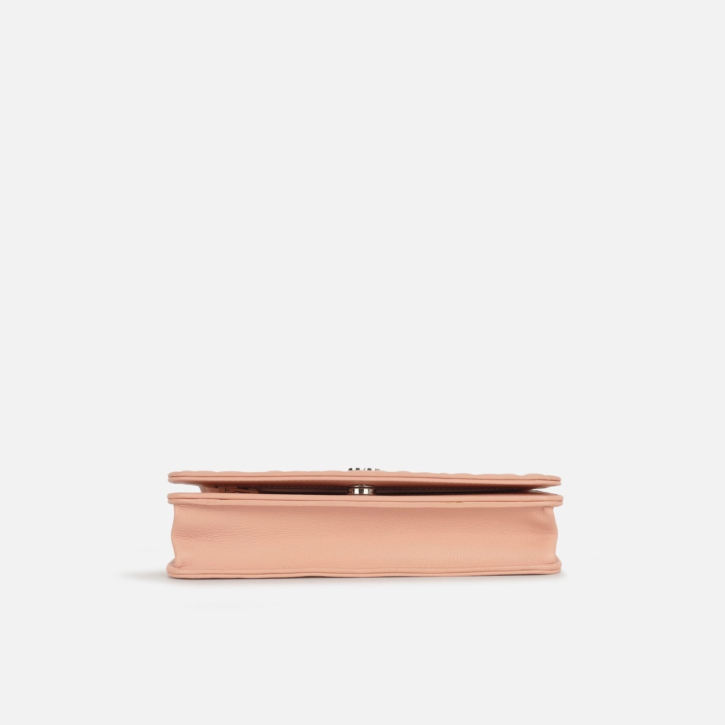 Chanel Camellia WOC Peach Lambskin SHW