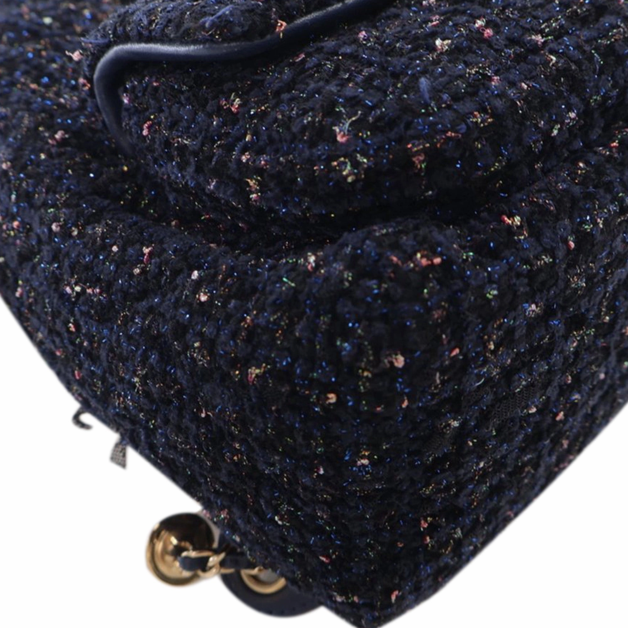 Chanel CC Fantasy Tweed Front Pocket Backpack (20561)