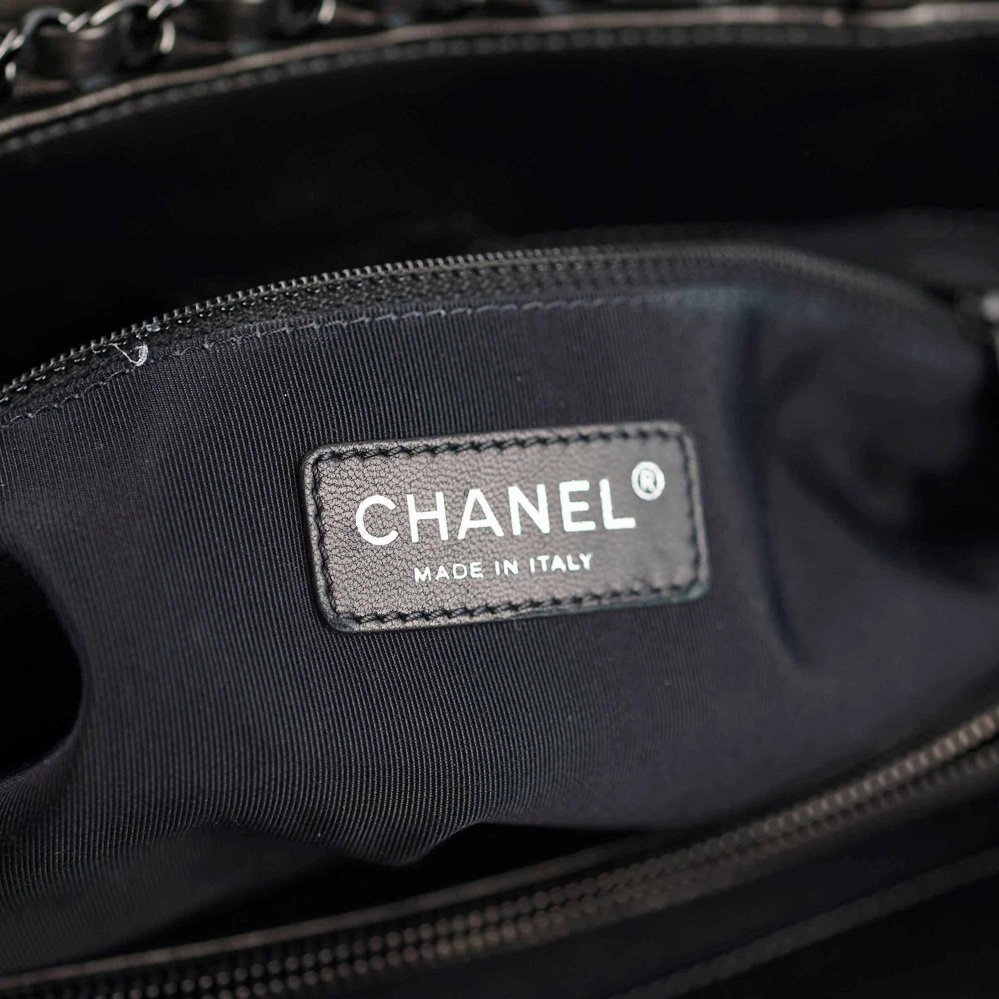 Chanel Chain Me Tote Bag Dark Grey