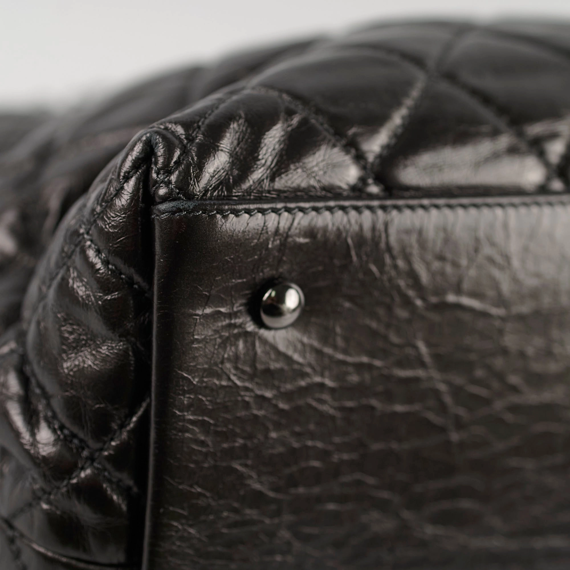 Chanel Chain Me Tote Bag Dark Grey