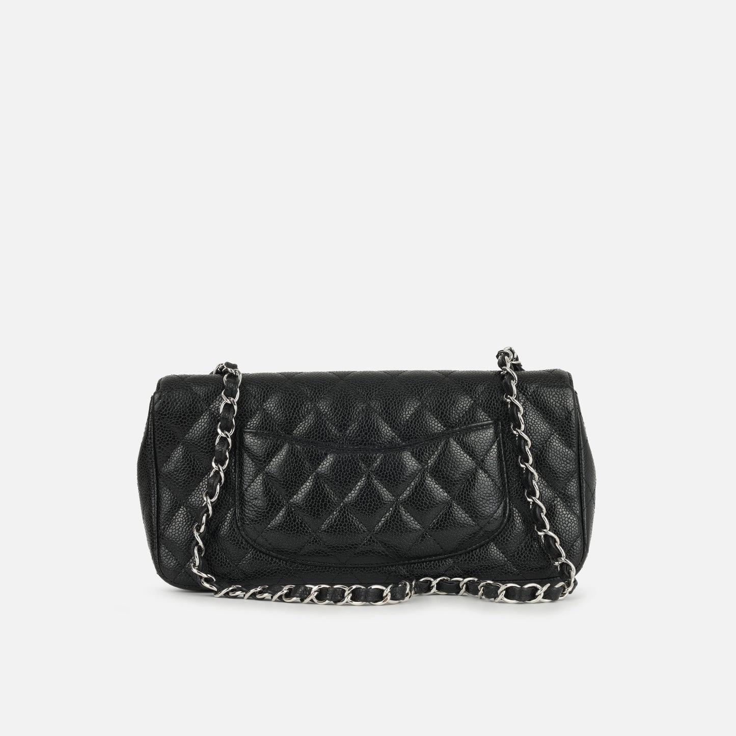 Chanel Chanel - East West Flap Bag - Black Caviar SHW - Pre Loved - 2009