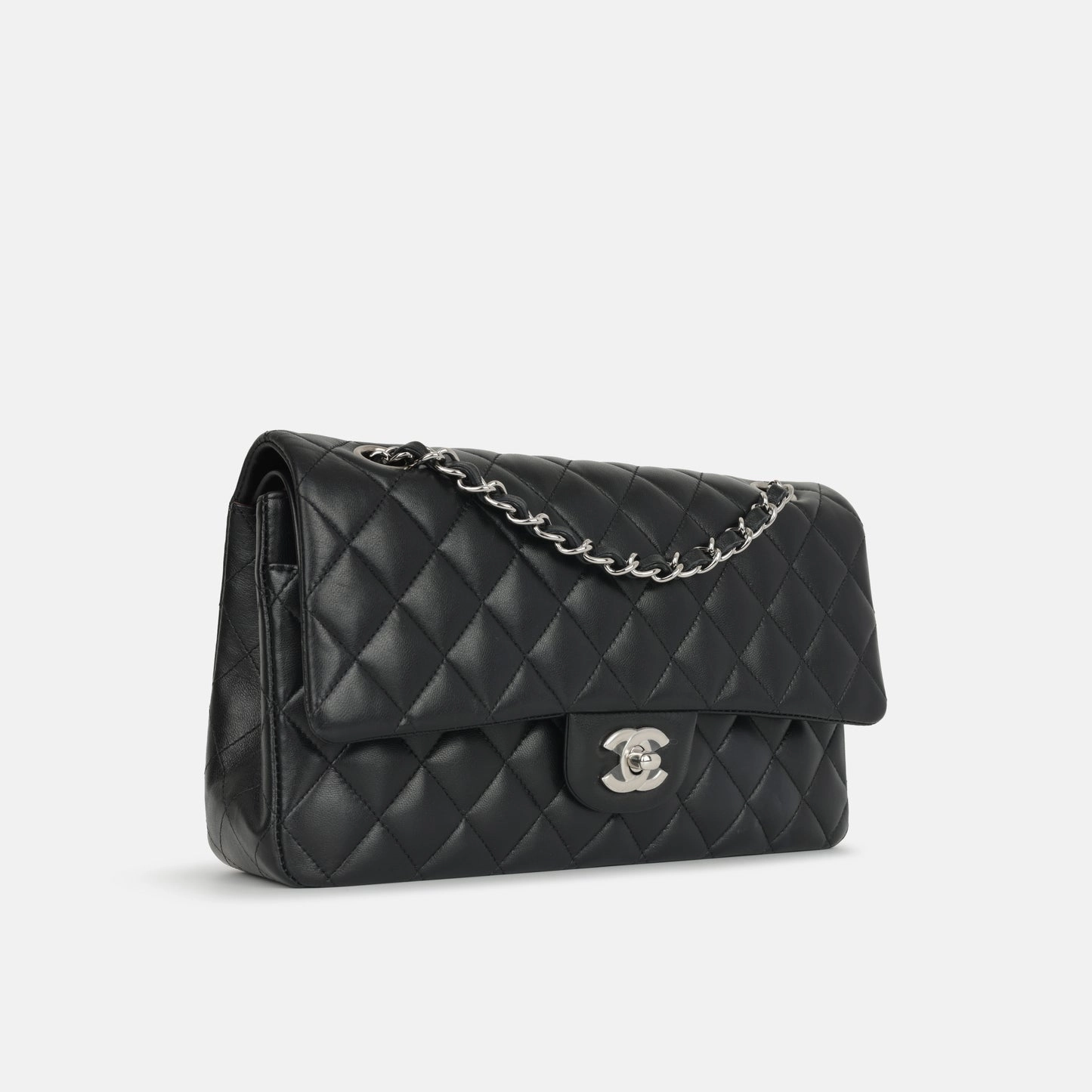 Chanel Chanel - Medium Classic Flap - Black Lambskin GHW - 2017 - Pre-Loved