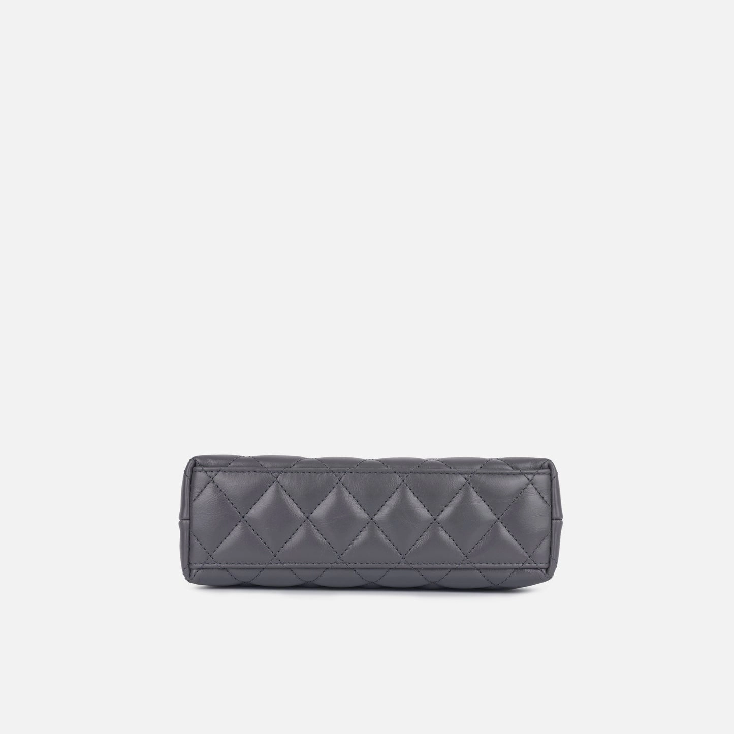 Chanel Chanel - Small Kelly Re-Edition - Grey Calfskin - GHW - Pristine Condition