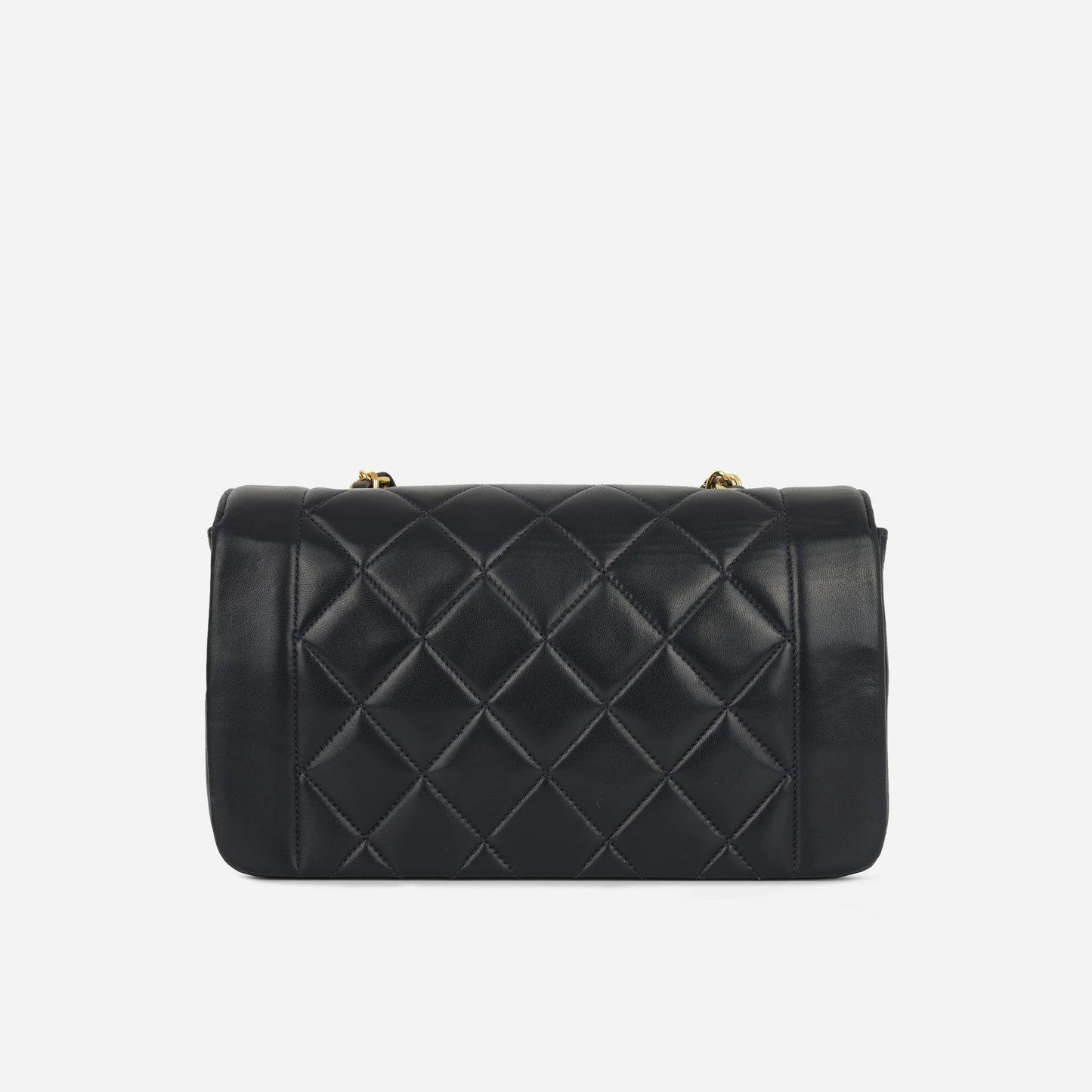 Chanel Chanel - Vintage Small Diana Flap - Navy Lambskin GHW - 1991 - Pre-Loved