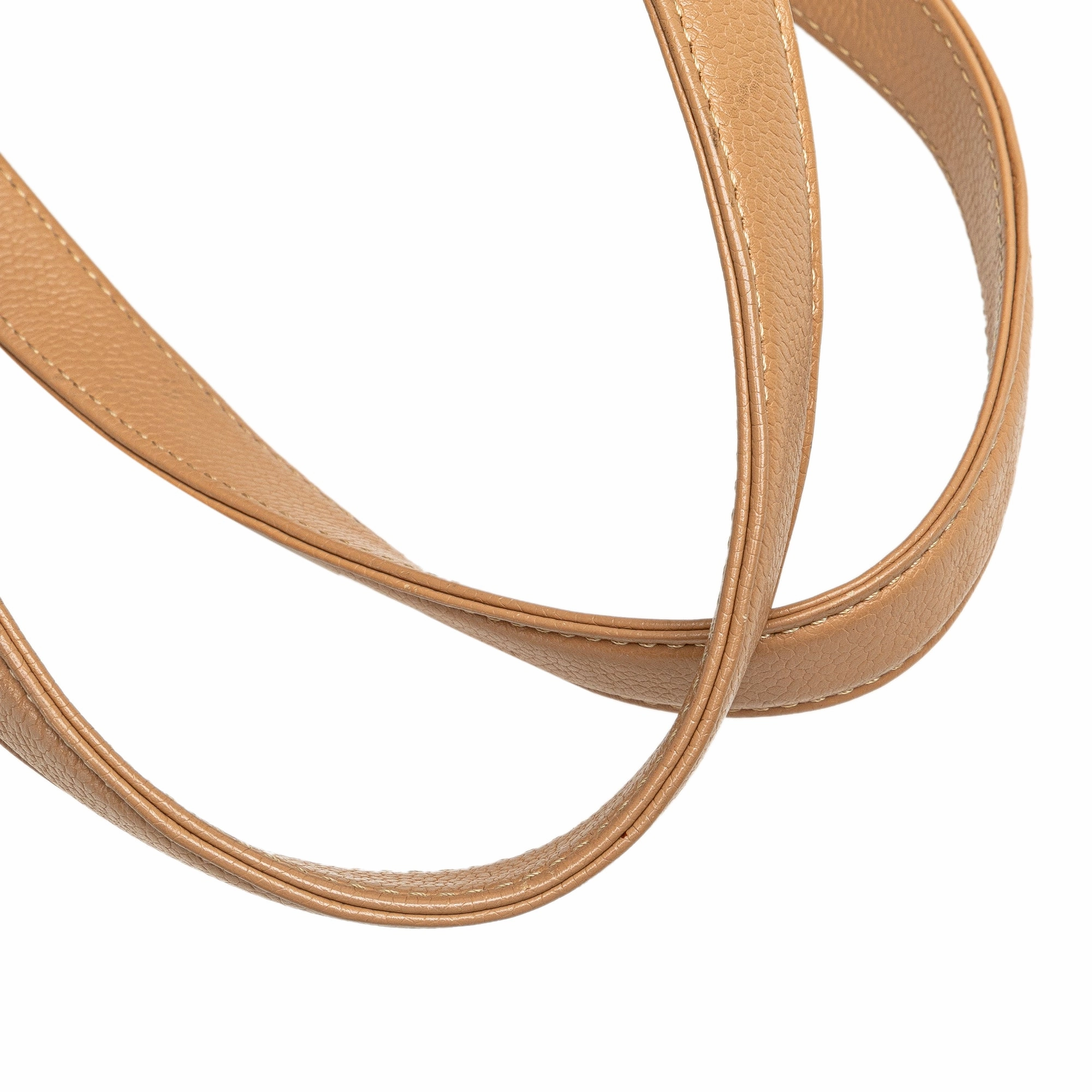 Chanel Choco Bar Caviar Shoulder Bag (21149)