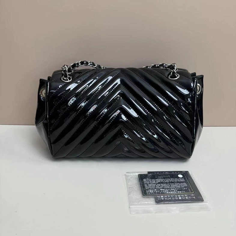 Chanel Classic Double Flap Quilted Medium Shoulderbag Black