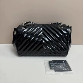 Chanel Classic Double Flap Quilted Medium Shoulderbag Black