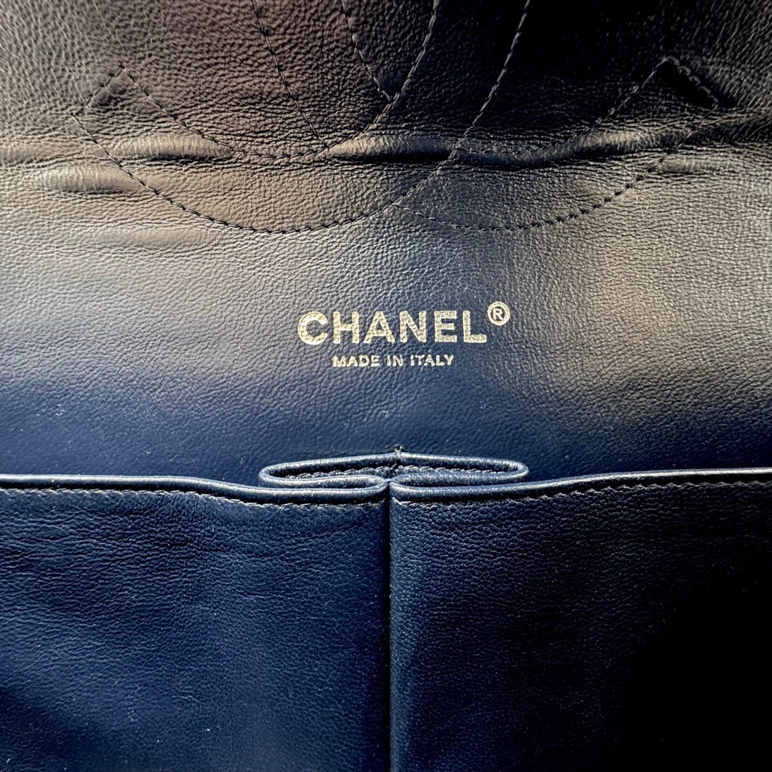 Chanel Classic Jumbo Caviar Double Flap Bag