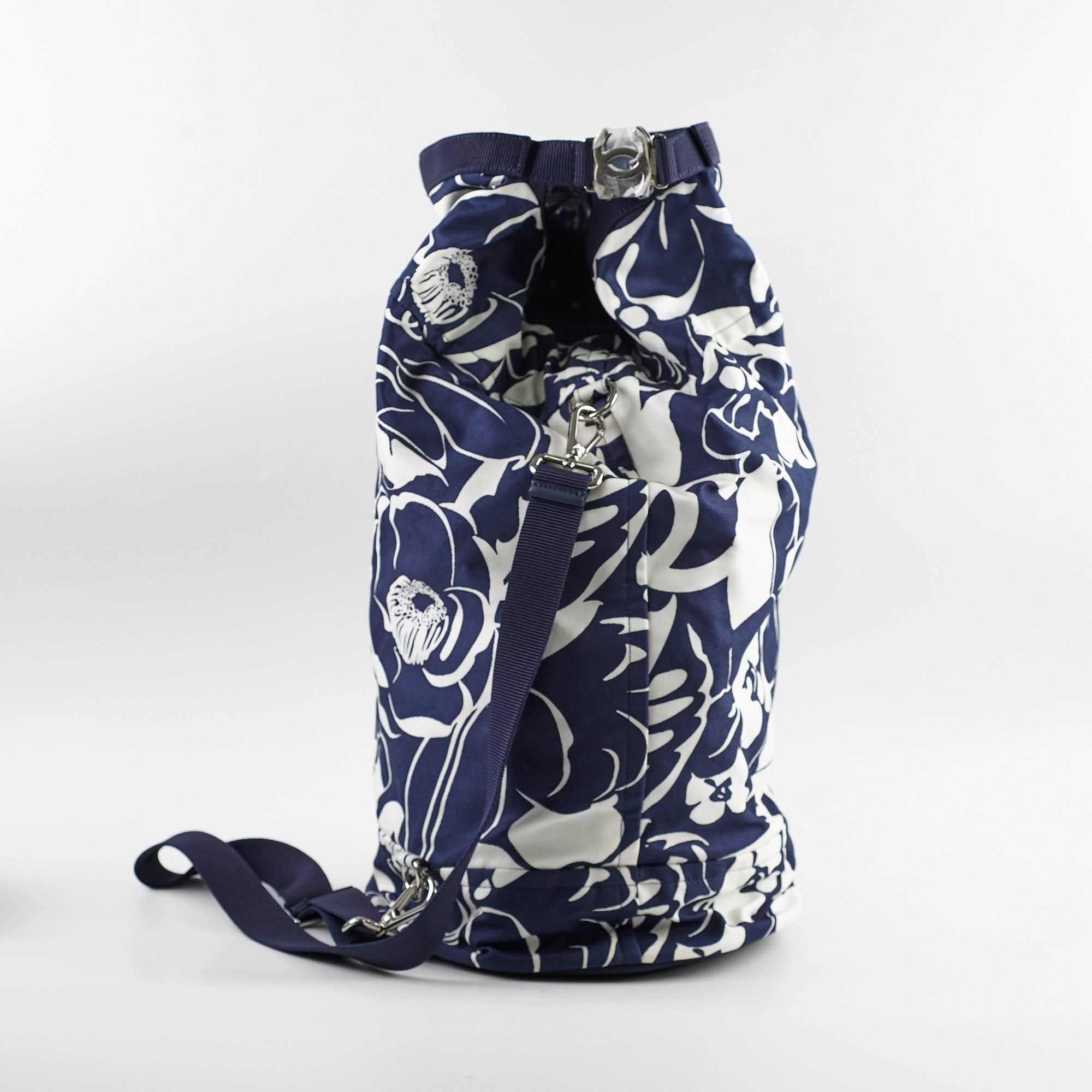 Chanel Coco Beach Backpack Blue/White 31 Series