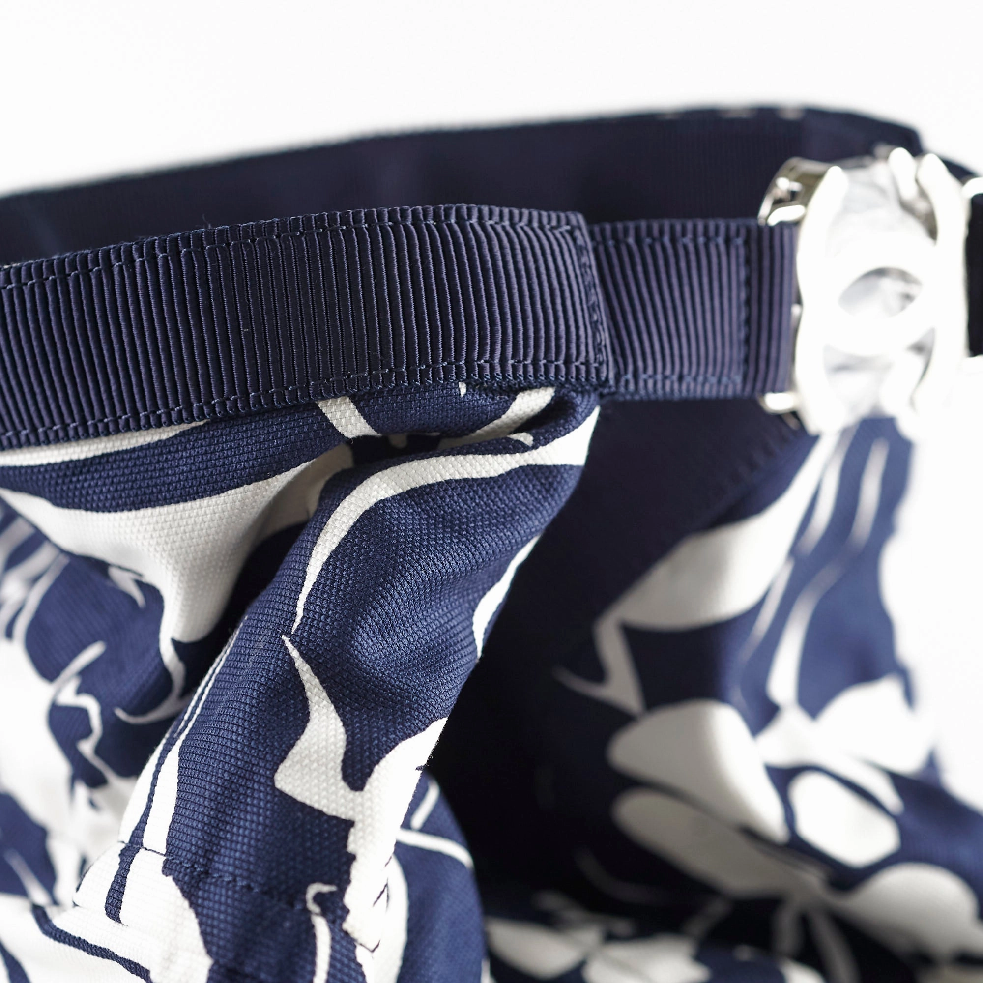 Chanel Coco Beach Backpack Blue/White 31 Series
